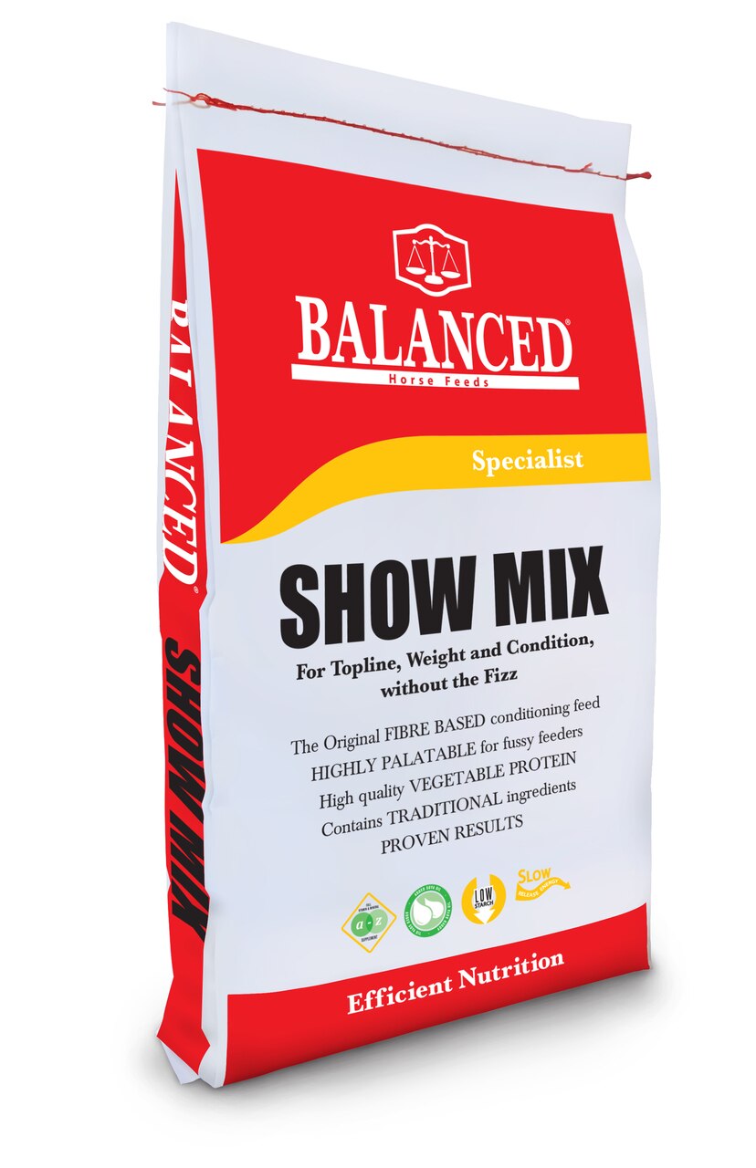 Show Mix, The original high fibre horse feed for weight gain, topline and condition
