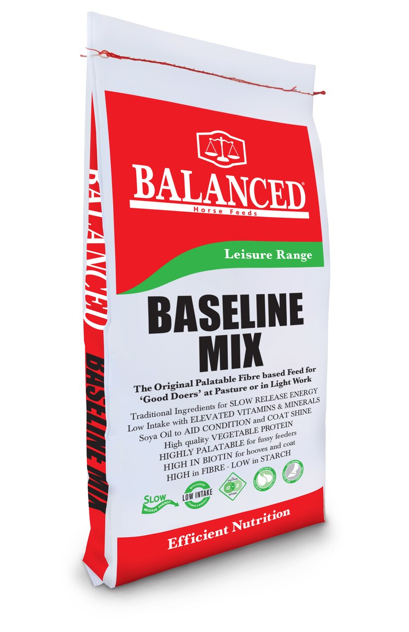 baseline mix balanced horse feeds